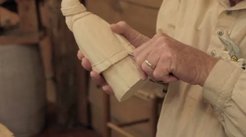 Wood Working Video stock 7770113