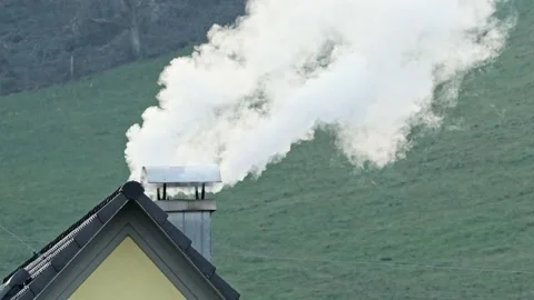 Wood_Smoke Video stock 235017090