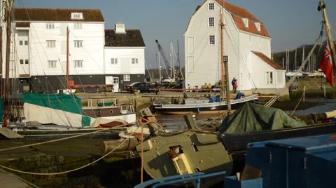 Woodbridge tide mill Stock Footage 61173098