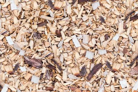 Woodchip background Stock Photos