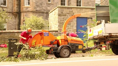 Woodchippers &amp; Shredders Vídeos de archivo 41533076