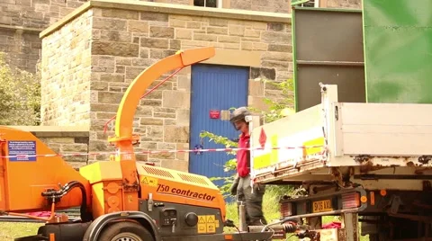 Woodchippers &amp; Shredders Stock Footage 41533090