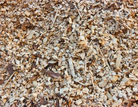 Woodchips Stock-Fotos