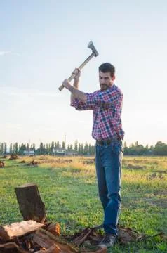 Woodcutter Stock Photos