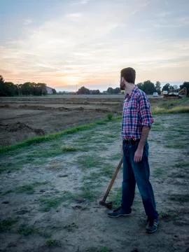 Woodcutter at work Stock Photos