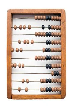 Wooden abacus Stock Photos