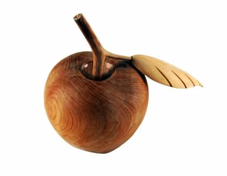 Wooden apple Stock Photos
