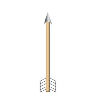 Wooden arrow vector Stock Illustration