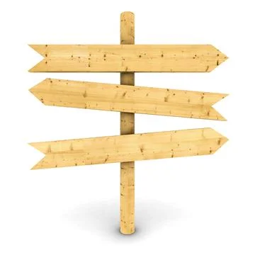 Wooden arrows Stock Photos