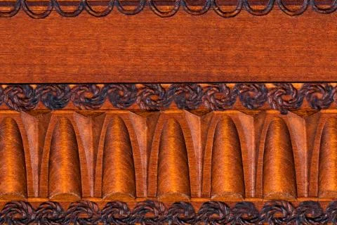 Wooden background in abstract pattern Stock Photos