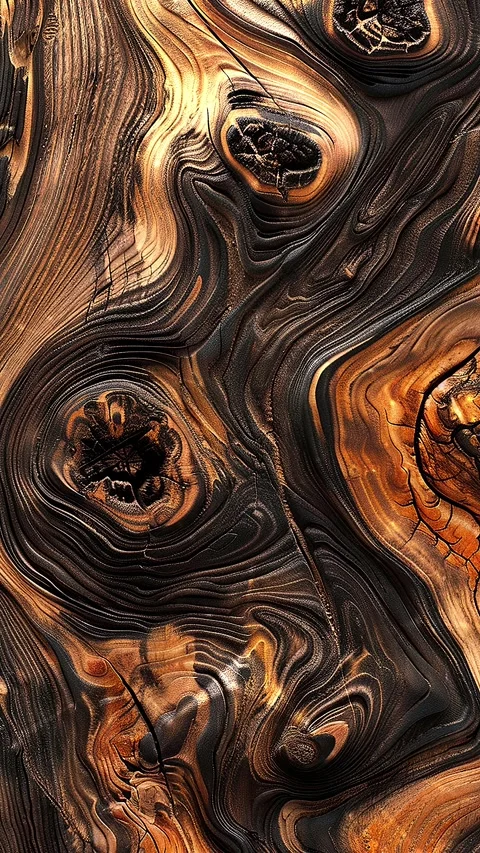 Wooden background. Background with flying patterns. Stock Footage 274408414