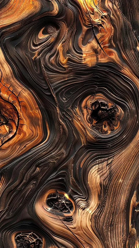 Wooden background. Background with flying patterns. Stock Footage 274409093