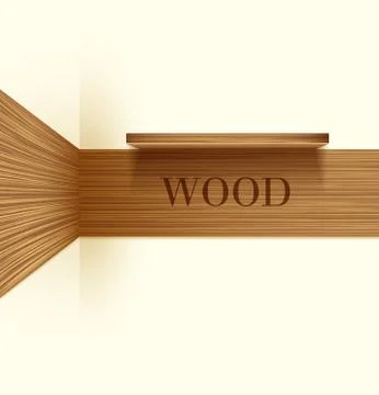 Wooden background Stock Illustration