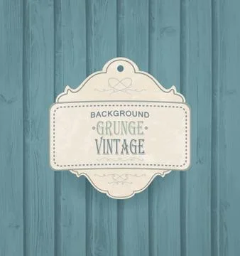 Wooden Background Stock Illustration