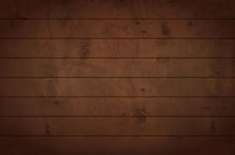 Wooden background. Vector texture of brown table. Illustrazione stock