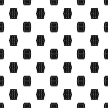 Wooden barrel pattern vector Stock Illustration