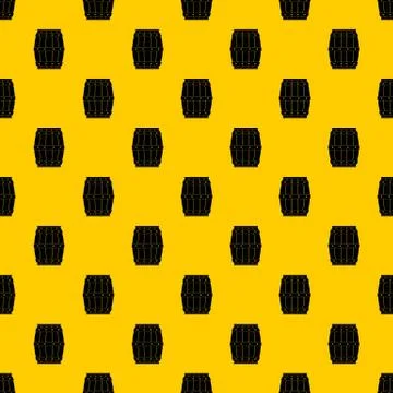 Wooden barrel pattern vector Illustrazione stock