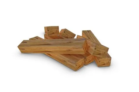 Wooden beam Stock Illustration