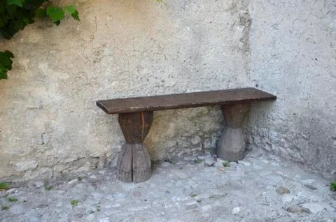 Wooden bench Stock Photos
