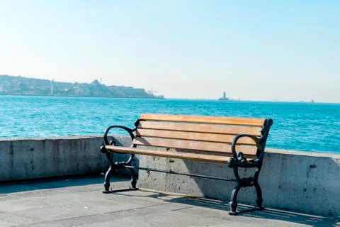 Wooden bench Stock Photos