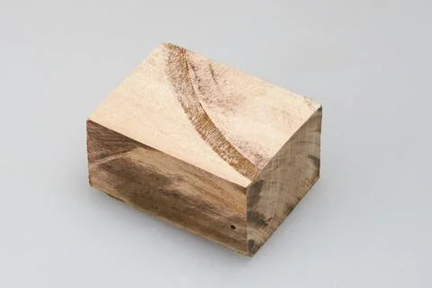 Wooden block isolated Stock Photos