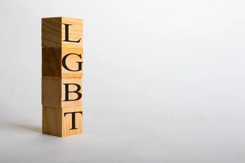 Wooden Block Messages Stock Photos