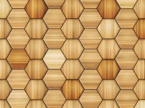 Wooden blocks background イラスト素材