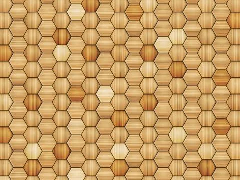 Wooden blocks background Illustrazione stock