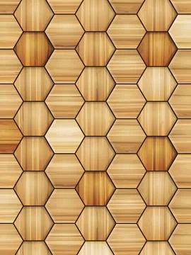 Wooden blocks background Illustrazione stock