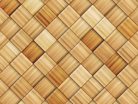 Wooden blocks background Illustrazione stock