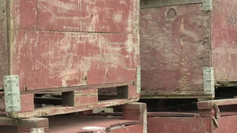 Wooden Blocks close up Construction view Stock Footage 246342133