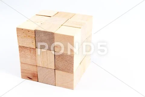 Wooden blocks Stock Photos