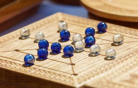A wooden board with a pattern on it Stock Photos