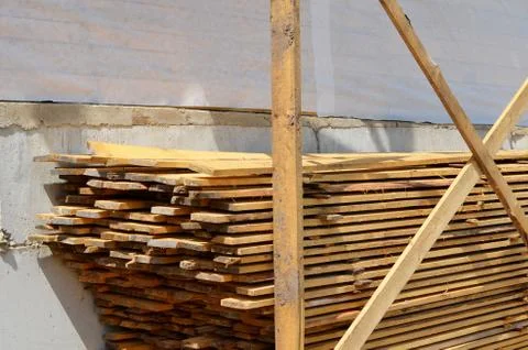 Wooden boards as background Stock Photos