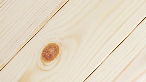 Wooden boards, processed, sanded, background, uniform texture, with knots, .. Vidéo 256323625