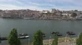 Wooden boats floating on Douro River in Portugal 4k or 4k+ Resolution