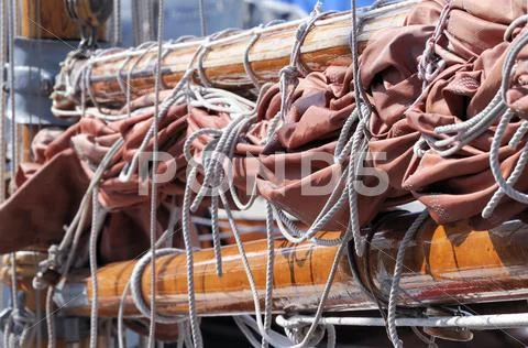 Wooden boom Stock Photos