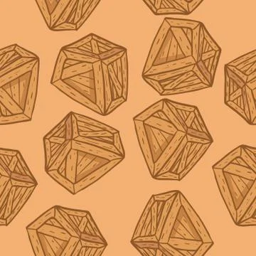 Wooden box pattern Illustrazione stock