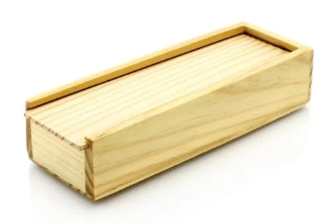 Wooden box Foto stock