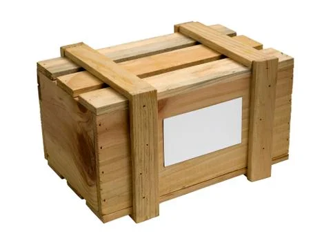 Wooden box Stock Photos
