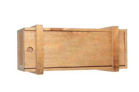 Wooden box Stock Photos