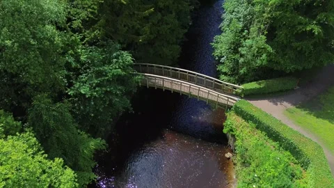 Wooden Bridge Stock Footage 279951833