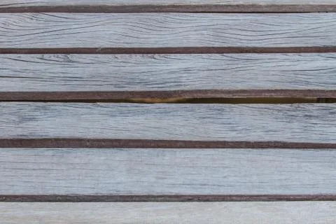 Wooden bridge in forest 스톡 사진