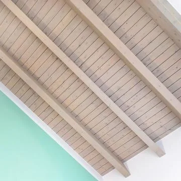 Wooden ceiling Stock Photos