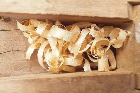 Wooden chips Stock Photos
