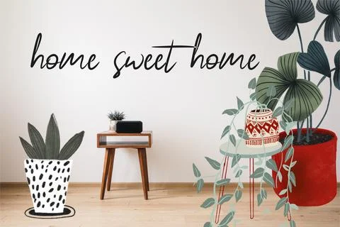 Wooden coffee table clock blank Stock Photos