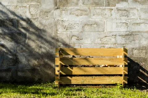 Wooden compost Stock Photos
