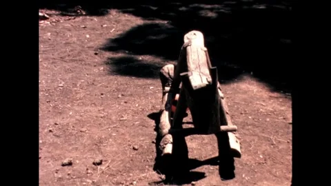 Wooden Contraption Stock Footage 278217064