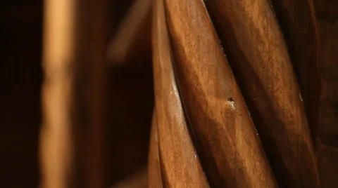 Wooden Craftsmanship Stock Footage 40815401