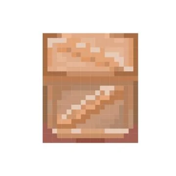 Wooden crate Illustrazione stock